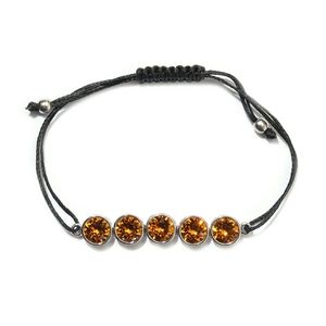 SWAROVSKI LIGHT COGNAC BRACELET